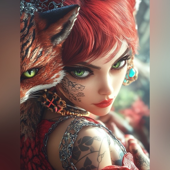 Premade Avatars and Images - 5 Images and a 13” x 19” Print - Picture 6 of 16